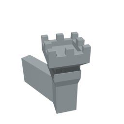Wall Hex Corner B